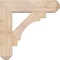 Ekena Millwork Merced Craftsman Smooth Bracket w/ Offset Brace, Douglas Fir, 7 1/2"W x 28"D x 28"H BKT0806X28X28MRC04SDF - alternate 2